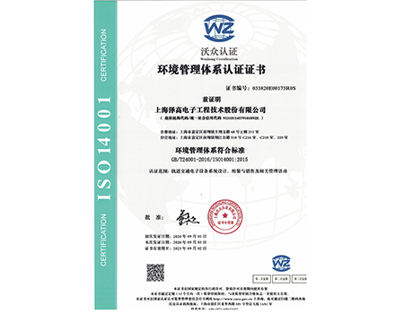 ISO14001体系认证